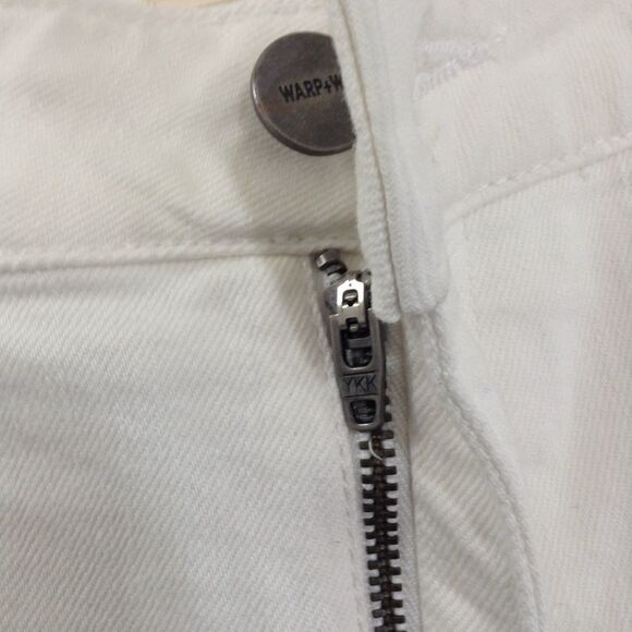 Warp+Weft Sydney Roll Cuff Denim Shorts Size 29 - Picture 3 of 8